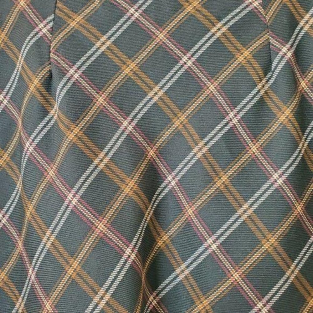 Vintage Tracy Evans | Plaid A-line Mini Skirt - Picture 5 of 6
